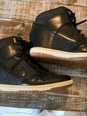 Nike Dunk Sky High Black High-Top Sneakers